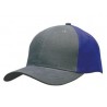 Cap - mod. 4001:Graphite, Cotton, Purple